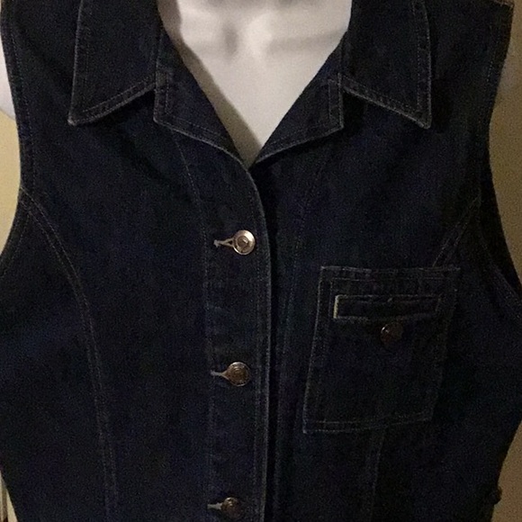 Vest-Blue Jean - Picture 2 of 7